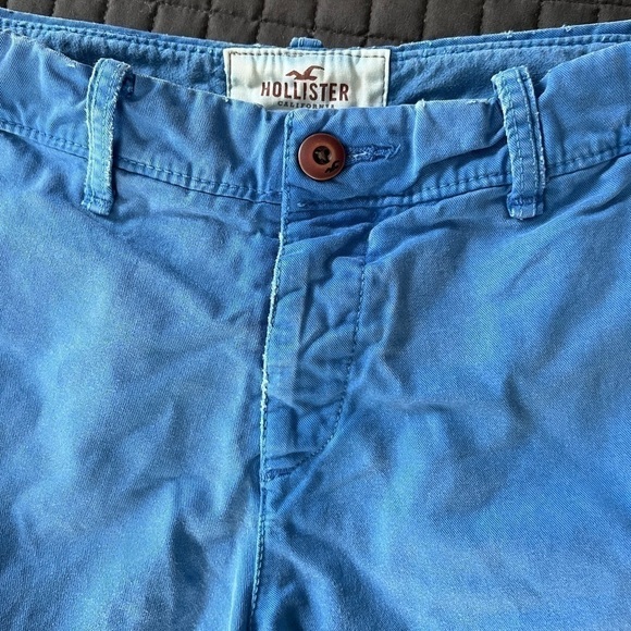 Men’s  Hollister Cobalt Blue Flat Front Shorts  |  Size 29 - Picture 5 of 5